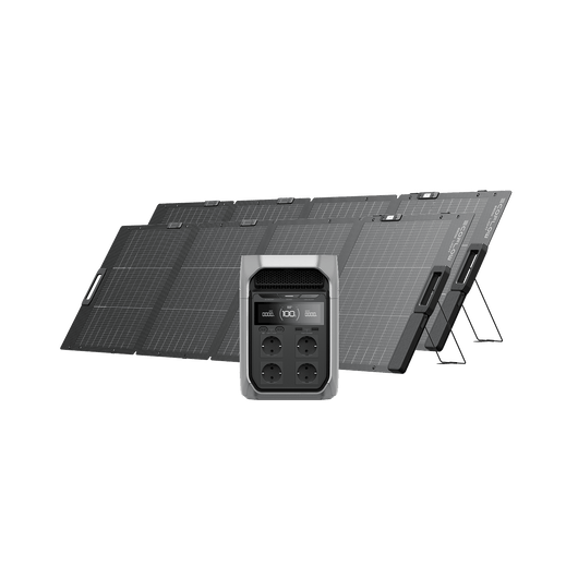 Generatore solare serie EcoFlow DELTA 3 (FV 220 W) DELTA 3 Plus / 2 x Pannelli solari portatili da 220 W