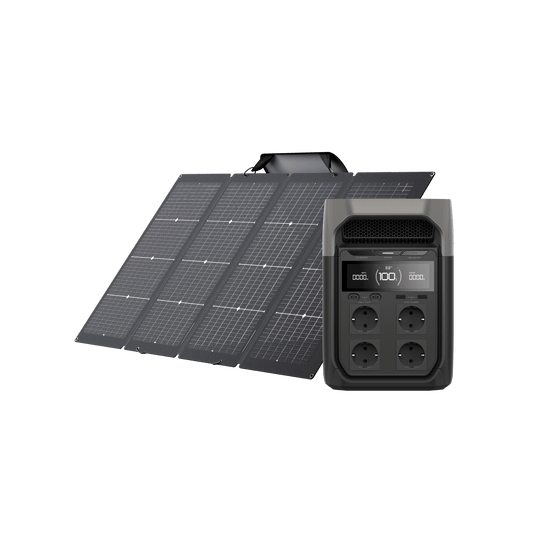 Generatore solare serie EcoFlow DELTA 3 (FV 220 W) Bundles EcoFlow Italia DELTA 3 1 x Pannello solare portatile da 220 W