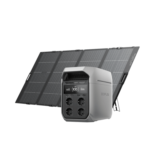Generatore solare serie EcoFlow DELTA 3 (FV 400 W) DELTA 3 Plus / 1 x Pannello solare portatile da 400 W