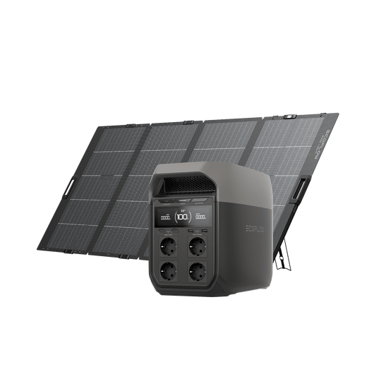 Generatore solare serie EcoFlow DELTA 3 (FV 400 W) DELTA 3 / 1 x Pannello solare portatile da 400 W