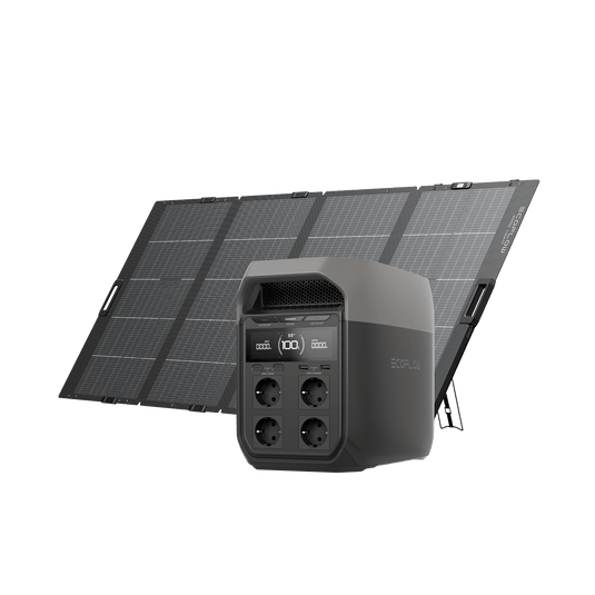 Generatore solare serie EcoFlow DELTA 3 (FV 400 W) DELTA 3 / 1 x Pannello solare portatile da 400 W