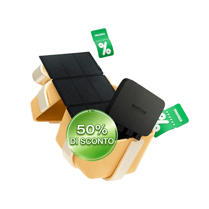 <p>50% di sconto sugli accessori <br/>DELTA 3 Classic esclusivi per il lancio</p>