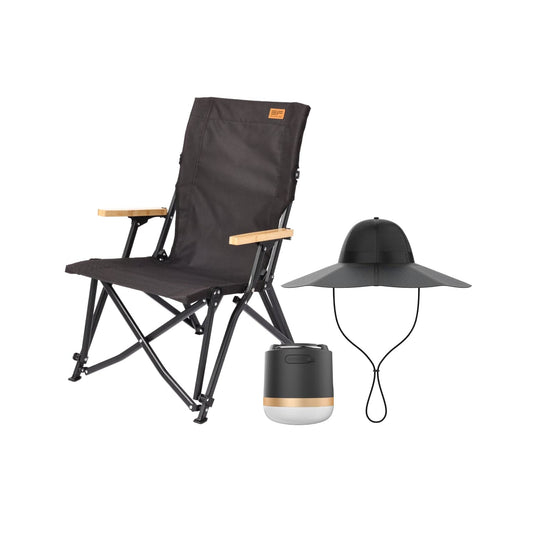 Kit Comfort da Campeggio EcoFlow Accessories EcoFlow Europe Sedia + Luce + Cappello