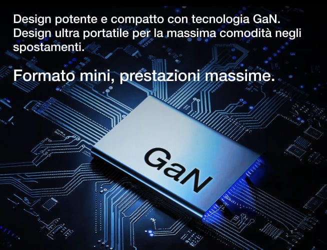 Portatile con tecnologia GaN