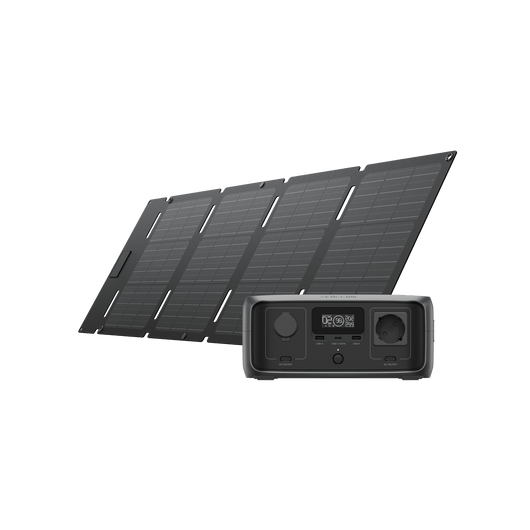 Power station portatile EcoFlow RIVER 3 Portable Power EcoFlow Europe RIVER 3 + Pannello solare da 45 W (tipo C)