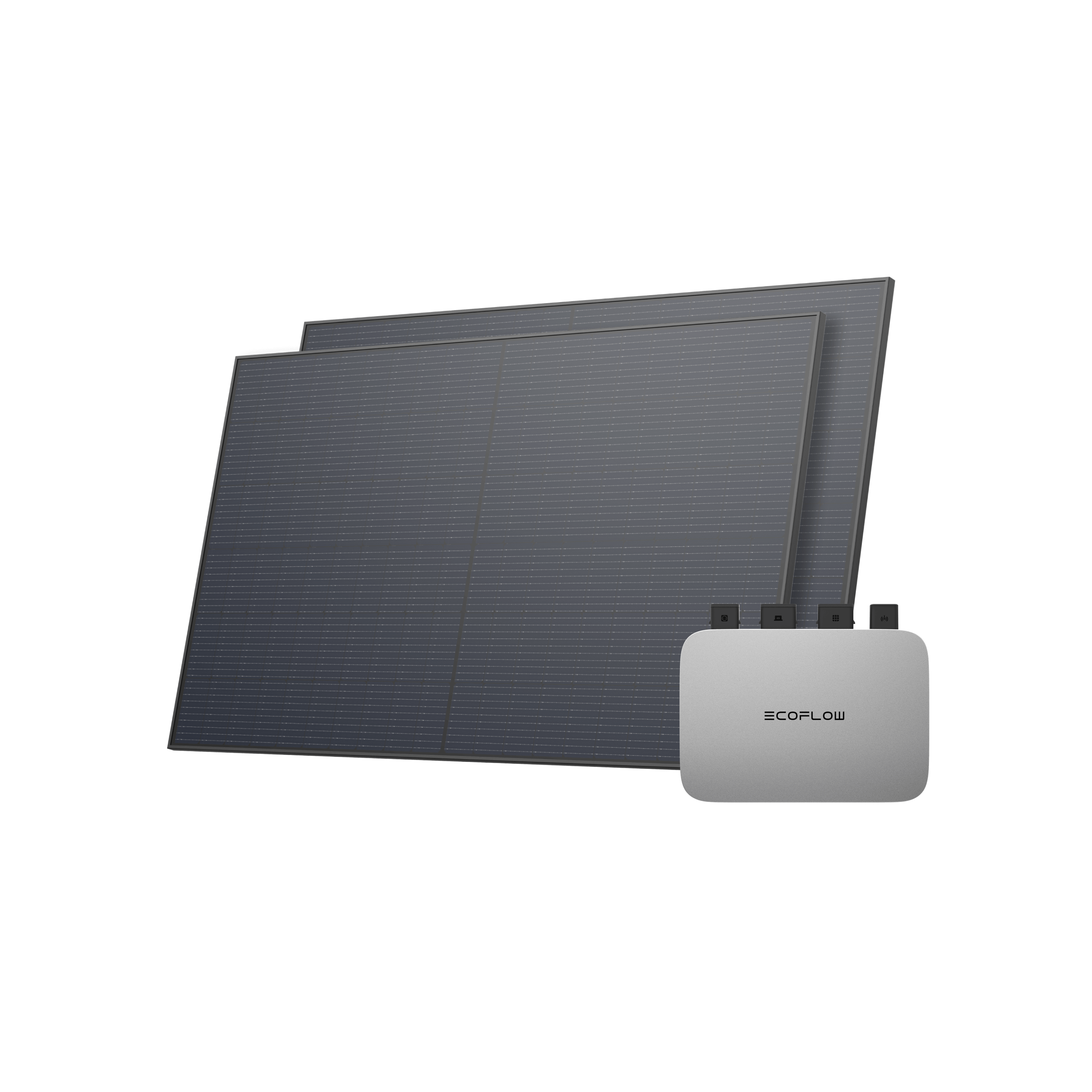 Pannello solare rigido da 450 W EcoFlow (2 pz.) Solar Panels EcoFlow 2x Pannelli solari rigidi 450W PowerStream 