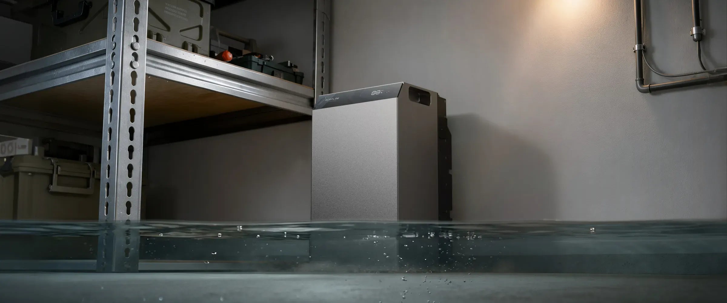 Protetto dall'acqua stagnante⁷