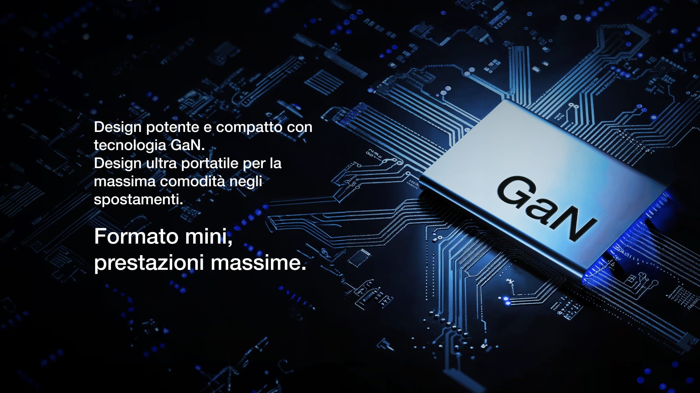 Portatile con tecnologia GaN