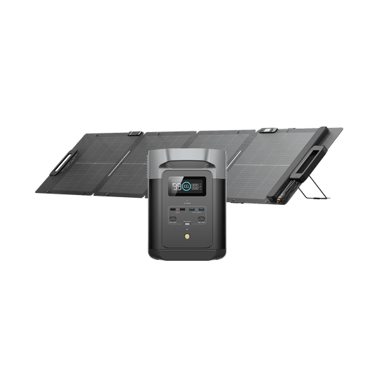 Power Station Portatile EcoFlow DELTA 2 DELTA 2 + Pannello Solare da 110 W