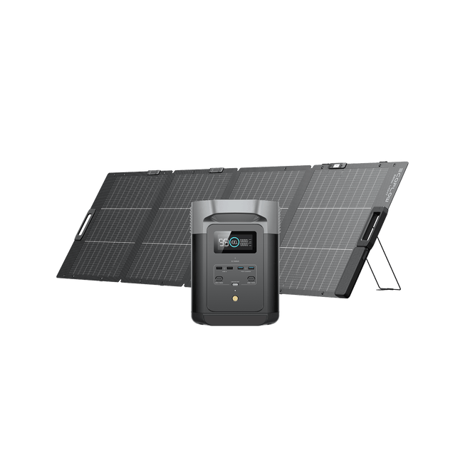 Generatore solare EcoFlow DELTA 2 (FV 220 W) Portable Power EcoFlow 1*220W + DELTA 2