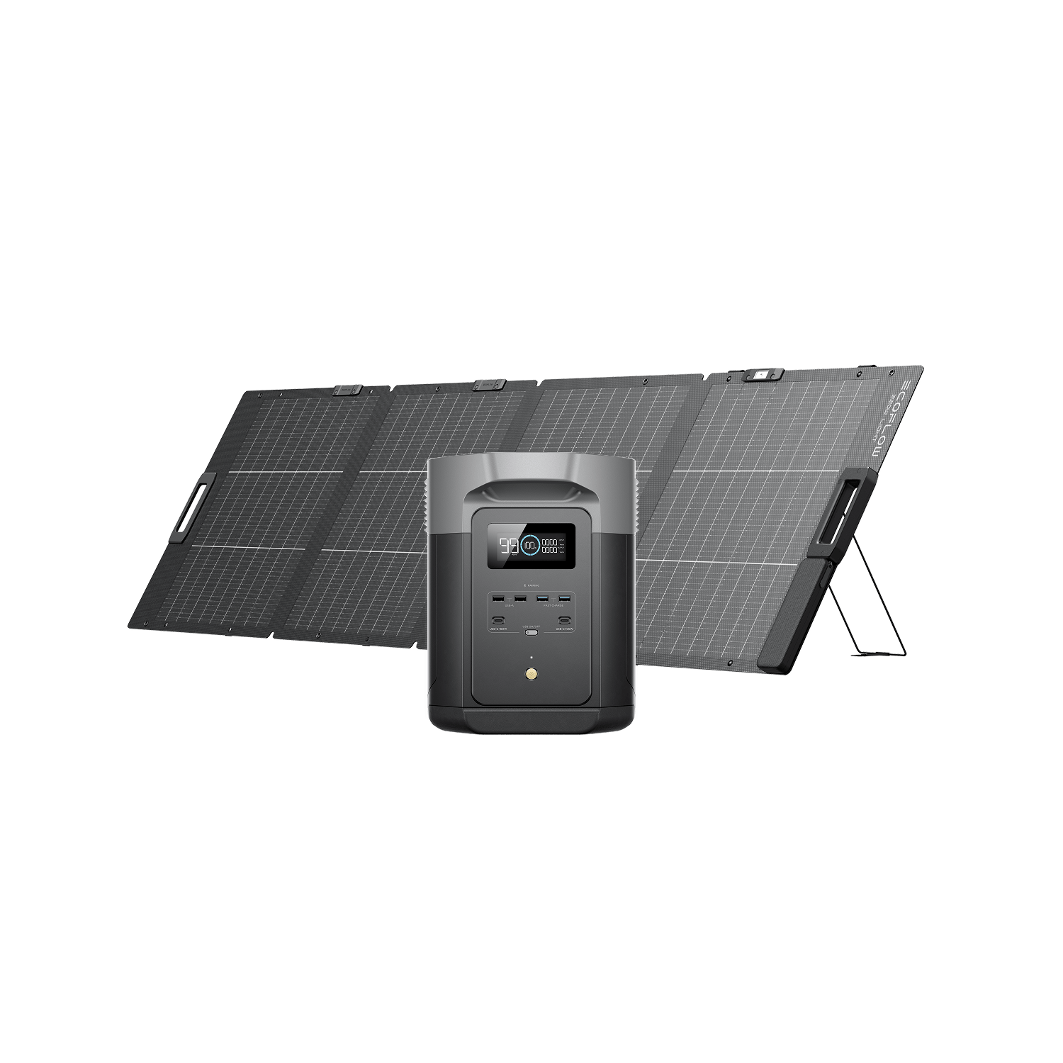 Generatore solare EcoFlow DELTA 2 Max (FV 220 W) Bundles EcoFlow Europe 1*220W + DELTA 2 Max