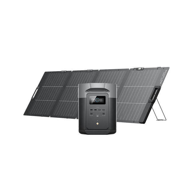 Generatore solare EcoFlow DELTA 2 Max (FV 220 W) Bundles EcoFlow Europe 1*220W + DELTA 2 Max