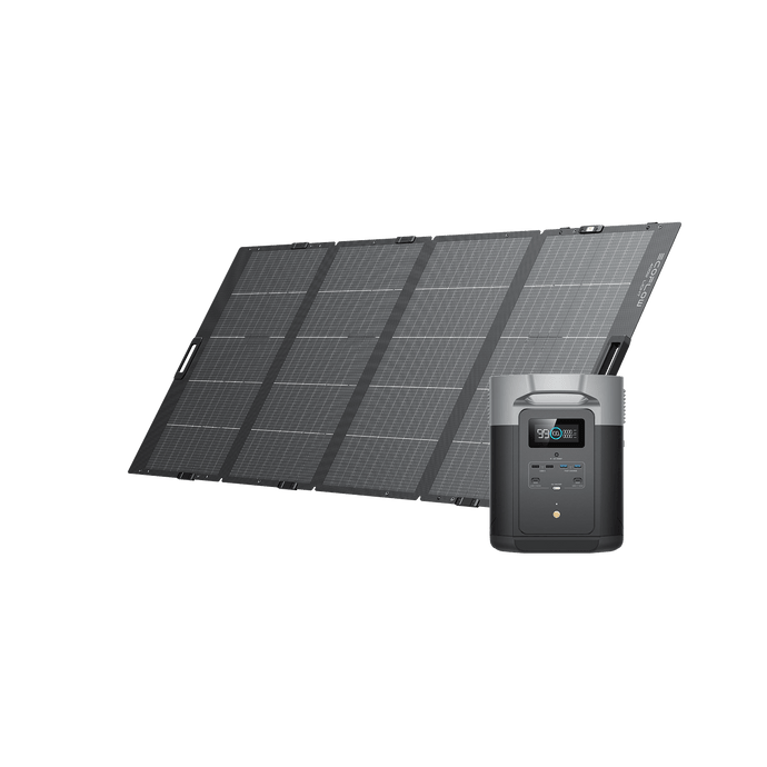 Generatore solare EcoFlow DELTA Max (FV 400 W) EcoFlow 1*400W + DELTA Max 2000
