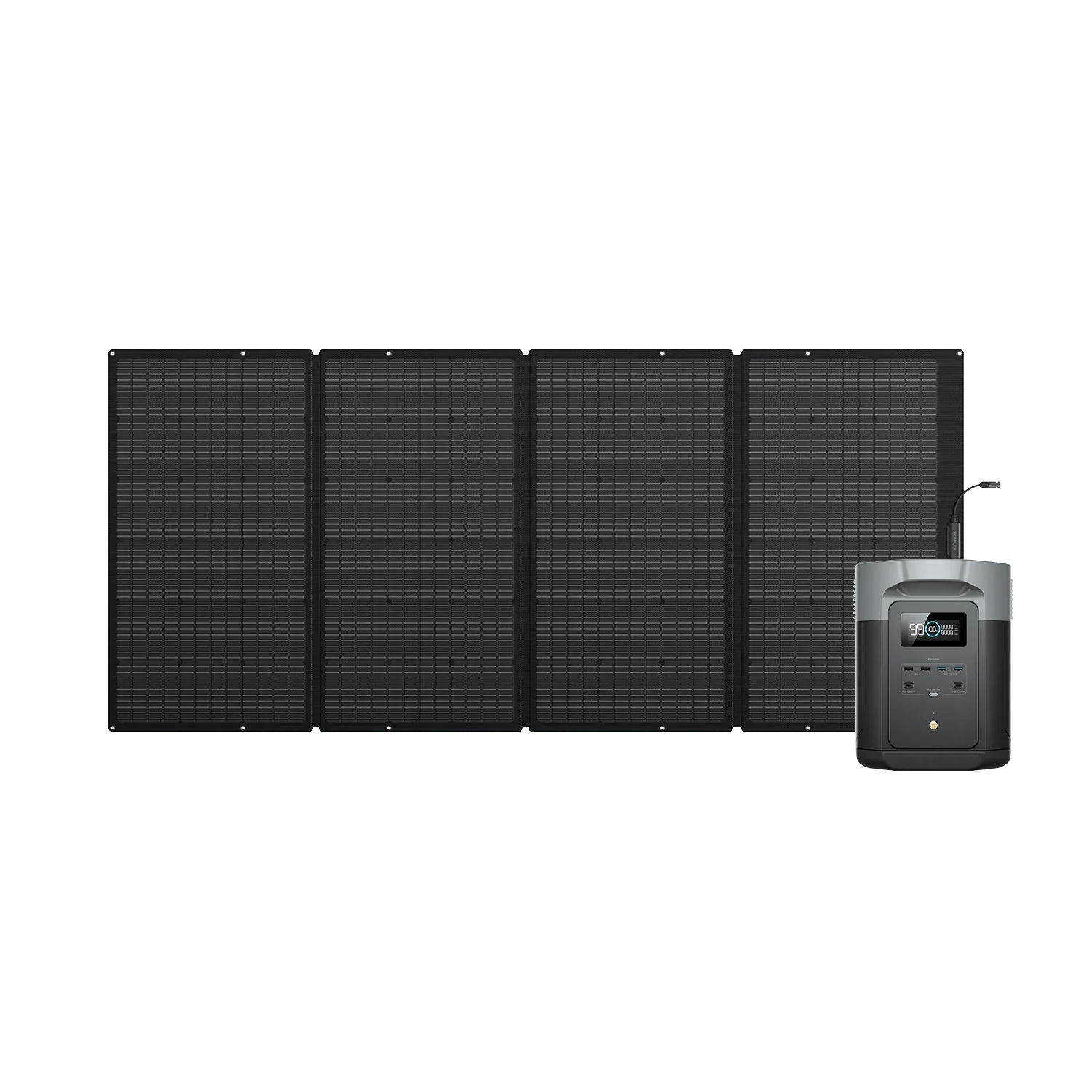 Power Station Portatile EcoFlow DELTA Max (ricondizionata) Portable Power EcoFlow Generatore solare DELTA Max (FV 400 W)(Prodotto ricondizionato) (Prezzo per membri)  