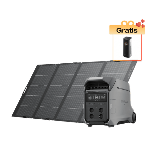 Power station portatile EcoFlow DELTA Pro 3 DELTA Pro 3 + Pannello solare portatile da 400 W EcoFlow