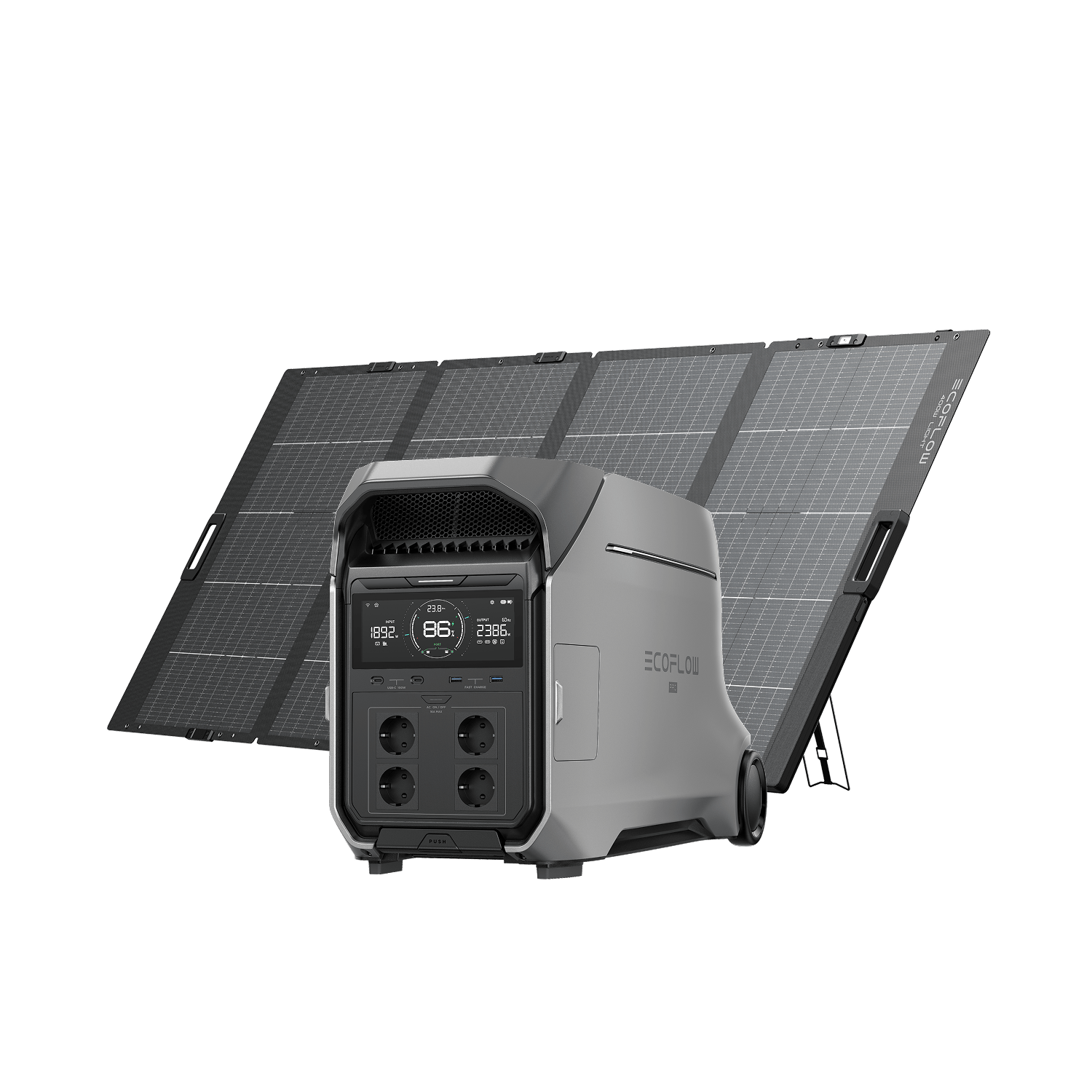 EcoFlow DELTA Pro 3 + Pannello solare portatile da 400 W
