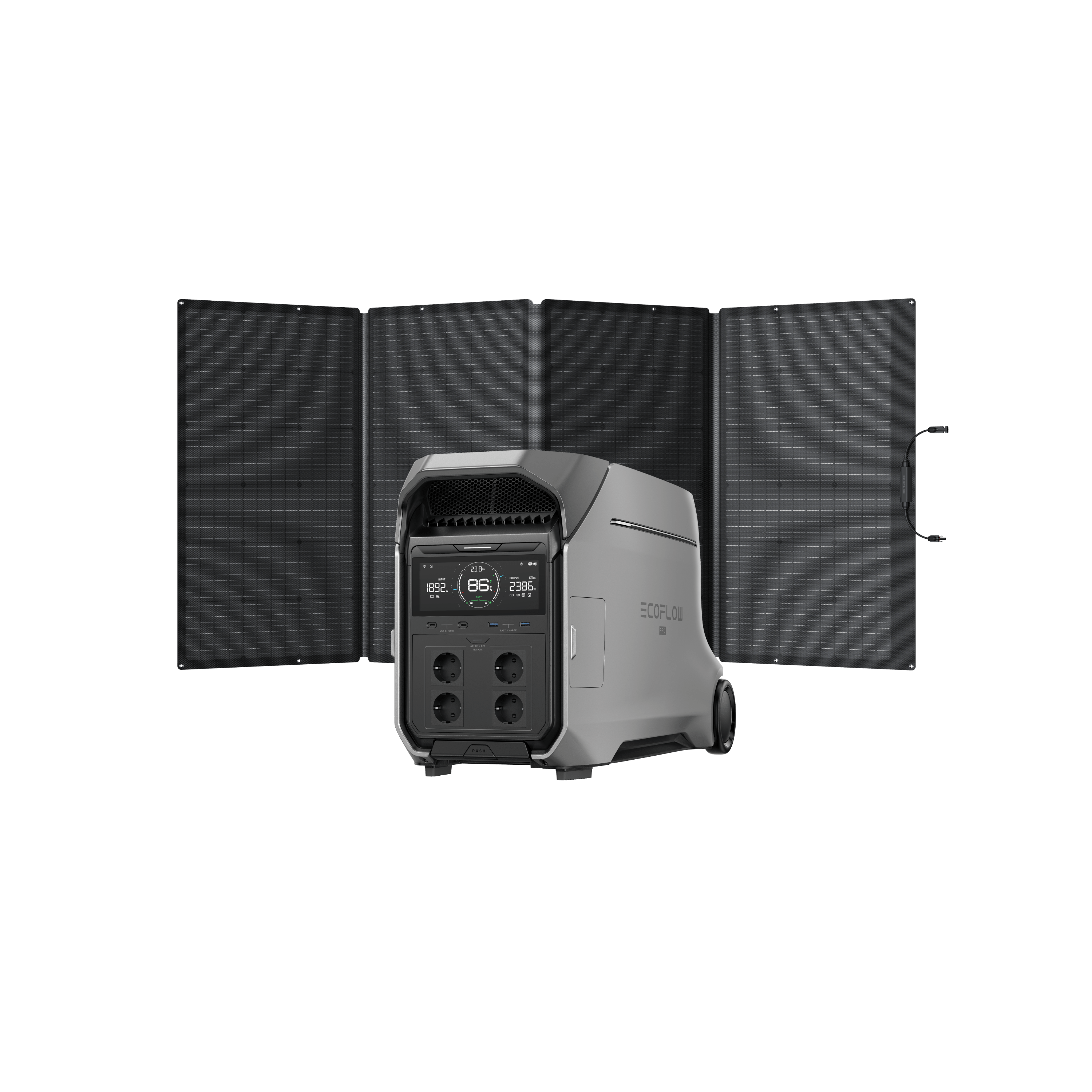 EcoFlow DELTA Pro 3 + Pannello solare portatile da 400 W