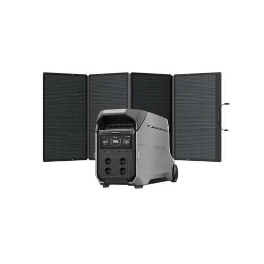 Power station portatile EcoFlow DELTA Pro 3 (Prodotto ricondizionato) EcoFlow Italia DELTA Pro 3 (Prodotto ricondizionato)+ Pannello solare da 400 W (Prodotto ricondizionato)(Prezzo per membri)