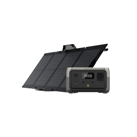 Power Station Portatile EcoFlow RIVER 2  EcoFlow Italia RIVER 2 + Pannello Solare da 110 W  