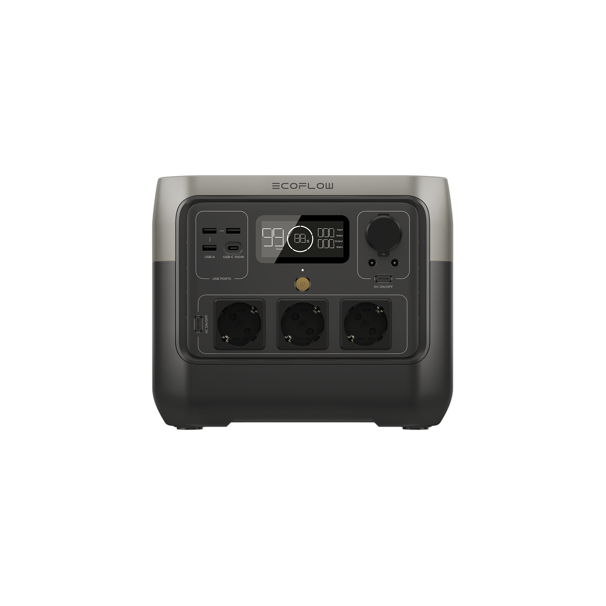 Power Station Portatile EcoFlow RIVER 2 Pro (ricondizionata)  EcoFlow Italia RIVER 2 Pro (Prodotto ricondizionato)  