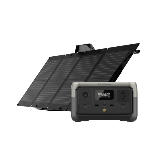 Power Station Portatile EcoFlow RIVER 2 (versione CH) RIVER 2 (versione CH) + Pannello Solare da 110 W