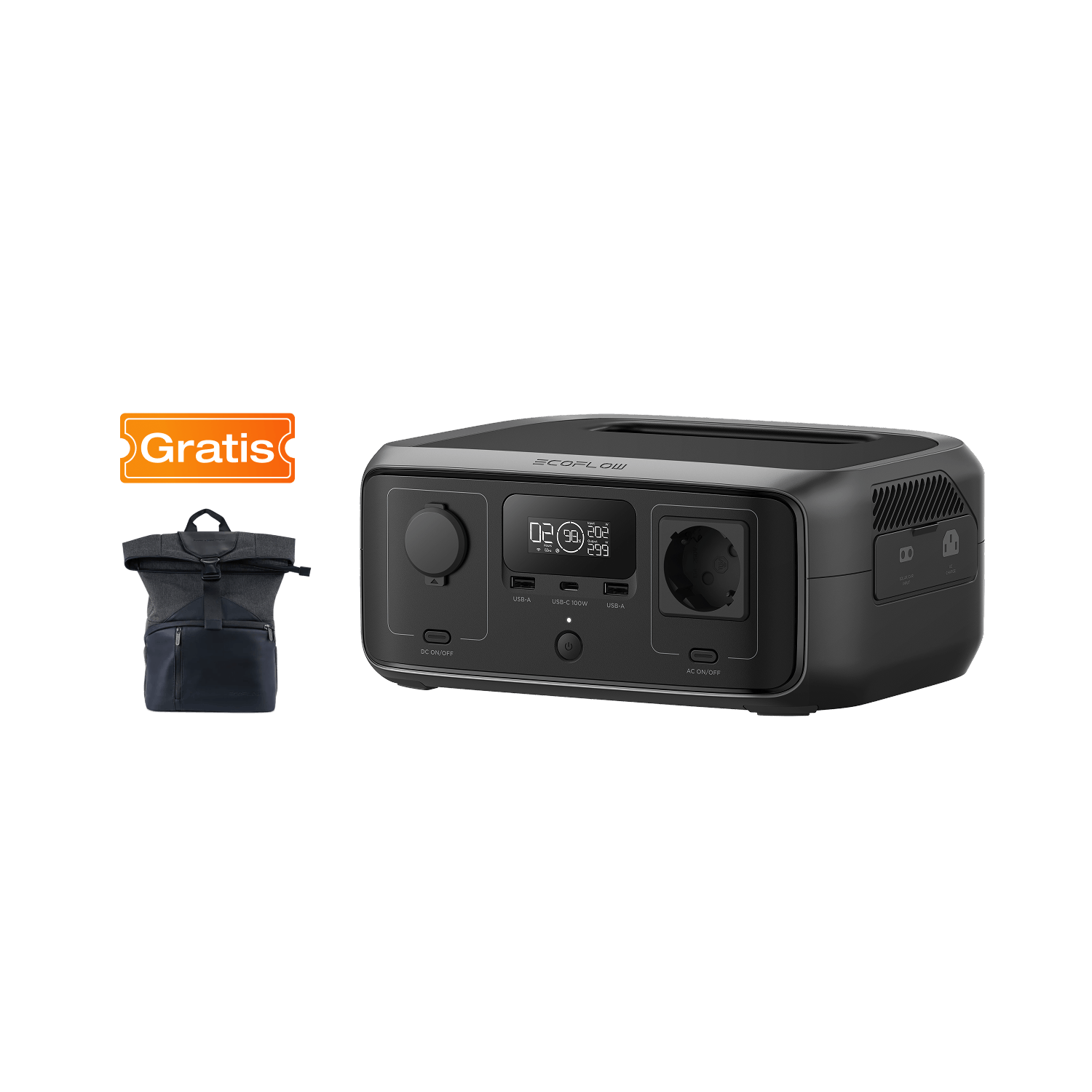 Power station portatile EcoFlow RIVER 3 Portable Power EcoFlow Europe RIVER 3 (gruppo di continuità)