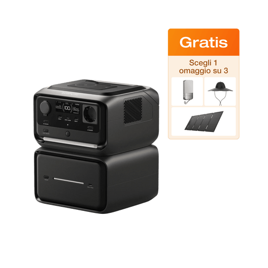 Power Station Portatile EcoFlow RIVER 3 Plus (wireless) Bundles EcoFlow Italia RIVER 3 Max Plus (Wireless) /