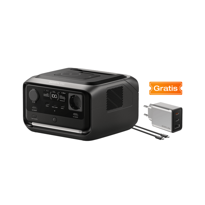Power Station Portatile EcoFlow RIVER 3 Plus (wireless) RIVER 3 Plus (Wireless) / /