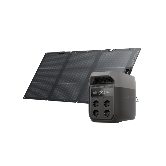 Power station portatile serie EcoFlow DELTA 3 EcoFlow Europe DELTA 3 Panello Solare Portatile Leggero 160W