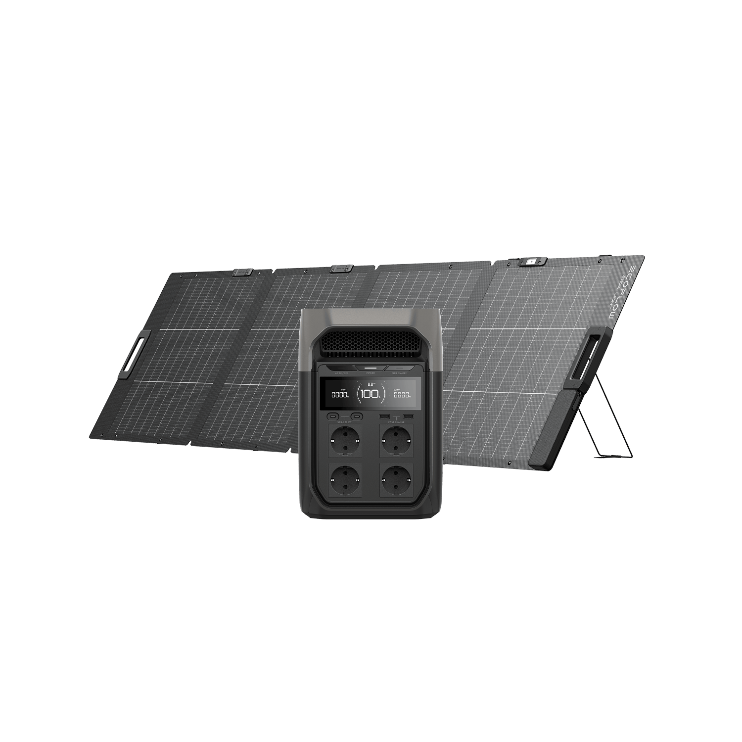 Power Station Portatile serie EcoFlow DELTA 3 EcoFlow Europe DELTA 3 Pannello solare portatile da 220 W