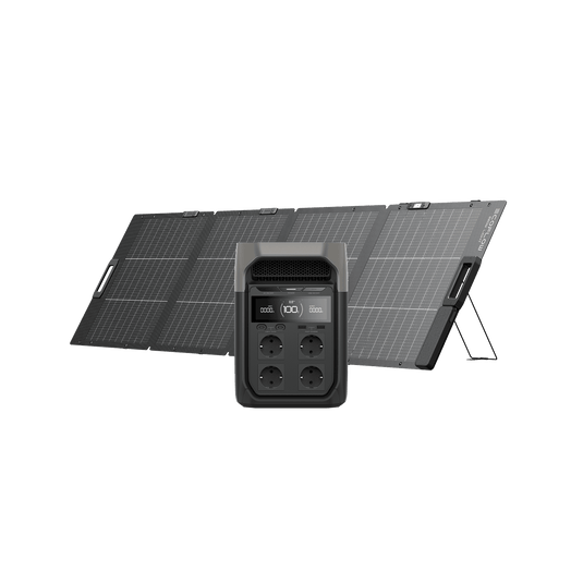 Generatore solare serie EcoFlow DELTA 3 (FV 220 W) Bundles EcoFlow Italia DELTA 3 1 x Pannello solare portatile da 220 W