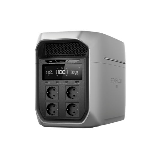 Power station portatile serie EcoFlow DELTA 3 Max (2.048Wh) DELTA 3 Max Plus (2.048Wh) / Nessun accessorio