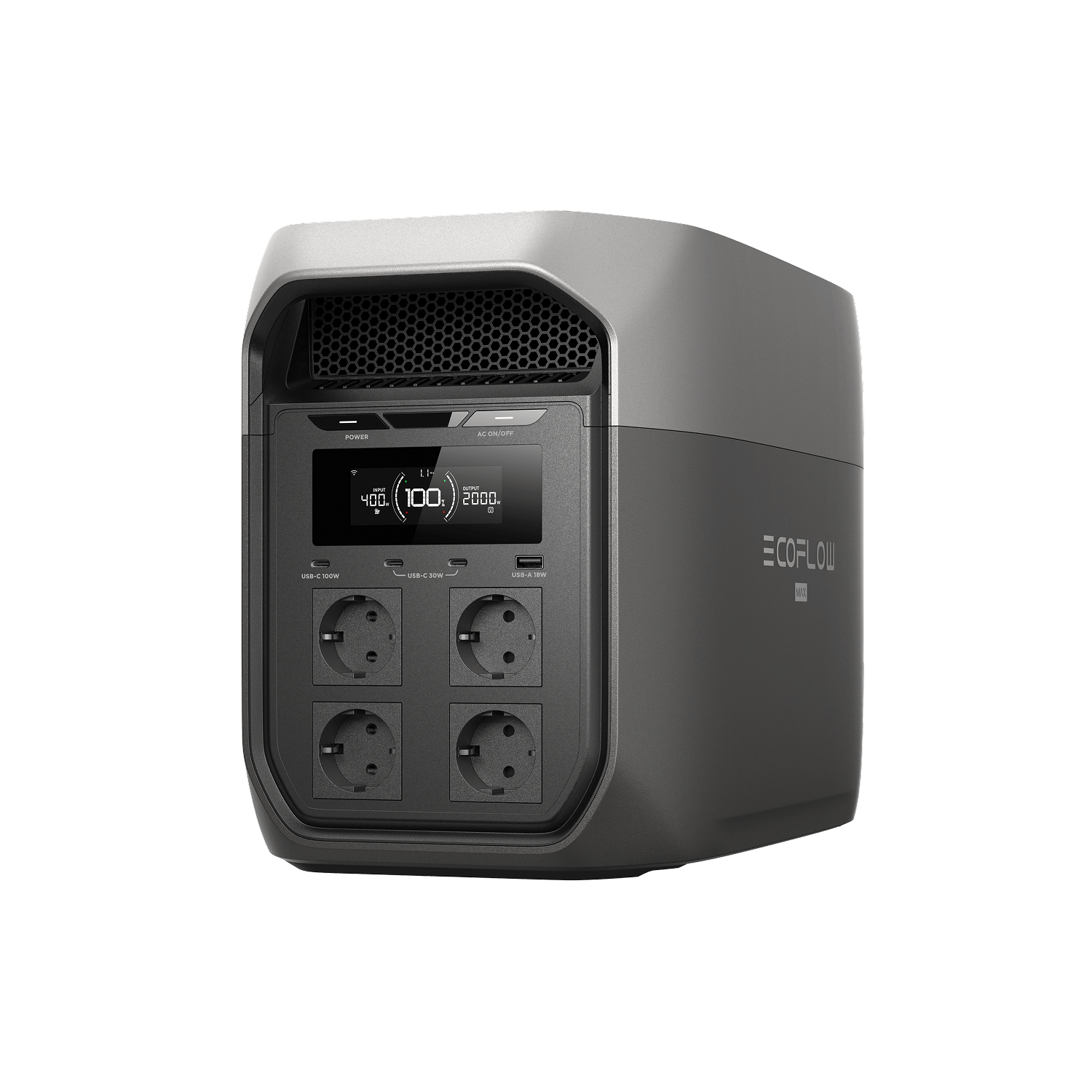 Power station portatile serie EcoFlow DELTA 3 Max (2.048Wh) EcoFlow Italia DELTA 3 Max (2.048Wh) Nessun accessorio
