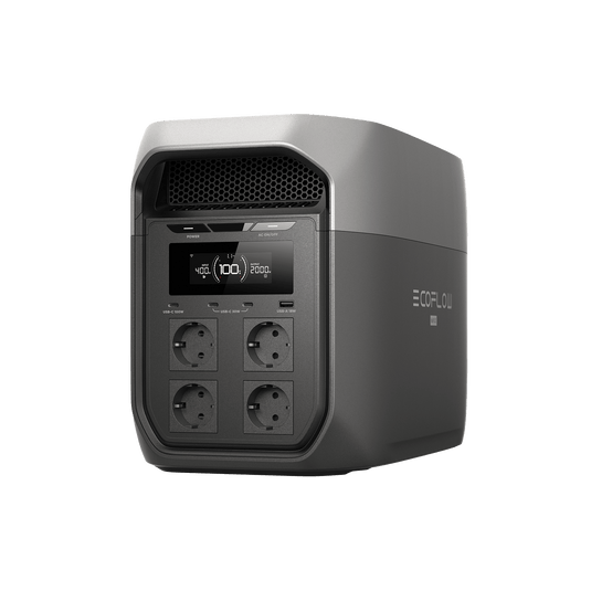 Power station portatile serie EcoFlow DELTA 3 Max (2.048Wh) EcoFlow Italia DELTA 3 Max (2.048Wh) Nessun accessorio