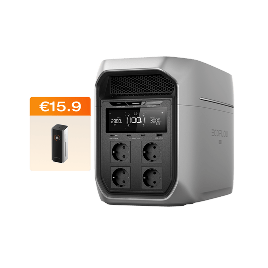 EcoFlow DELTA 3 Max Series (2048Wh) Portable Power Station EcoFlow Italia DELTA 3 Max Plus (2.048Wh) RAPID Pro 20.000 mAh
