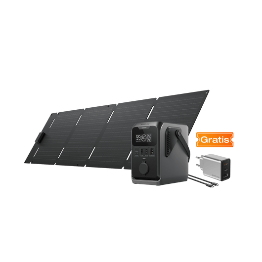 Power station portatile serie EcoFlow TRAIL DC EcoFlow Europe TRAIL 300 DC+Pannello Solare Portatile da 60W (Tipo C)
