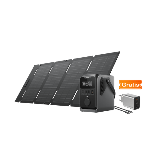 Power station portatile serie EcoFlow TRAIL DC EcoFlow Europe TRAIL 300 DC+Pannello Solare Portatile da 45W (Tipo C)