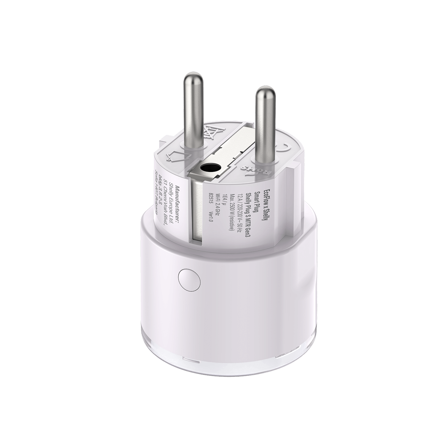 Presa intelligente EcoFlow × Shelly  Shelly Plug S MTR Gen3