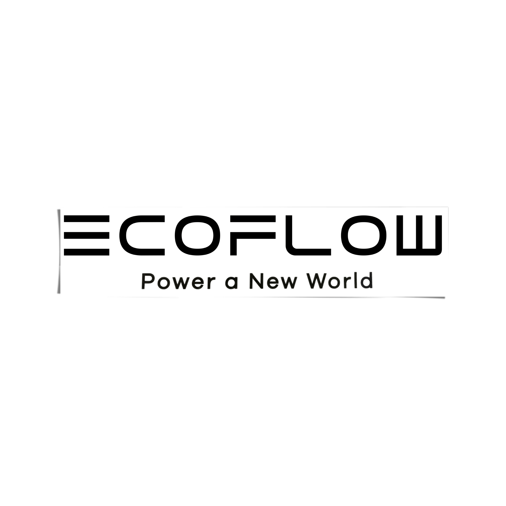 Adesivi con logo del marchio EcoFlow  EcoFlow Europe   