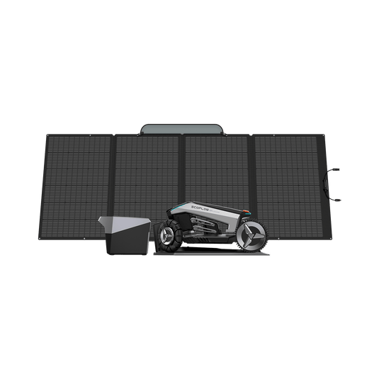 Rasaerba Robotizzato EcoFlow BLADE  EcoFlow Europe BLADE + Batteria supplementare + Pannello solare portatile da 400 W  