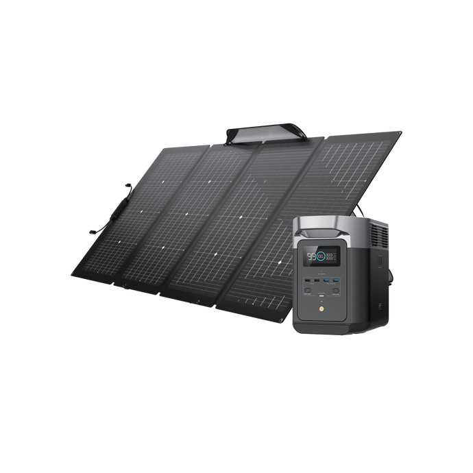Generatore solare EcoFlow DELTA 2 (FV 220 W) Portable Power EcoFlow 1*220W + DELTA 2  