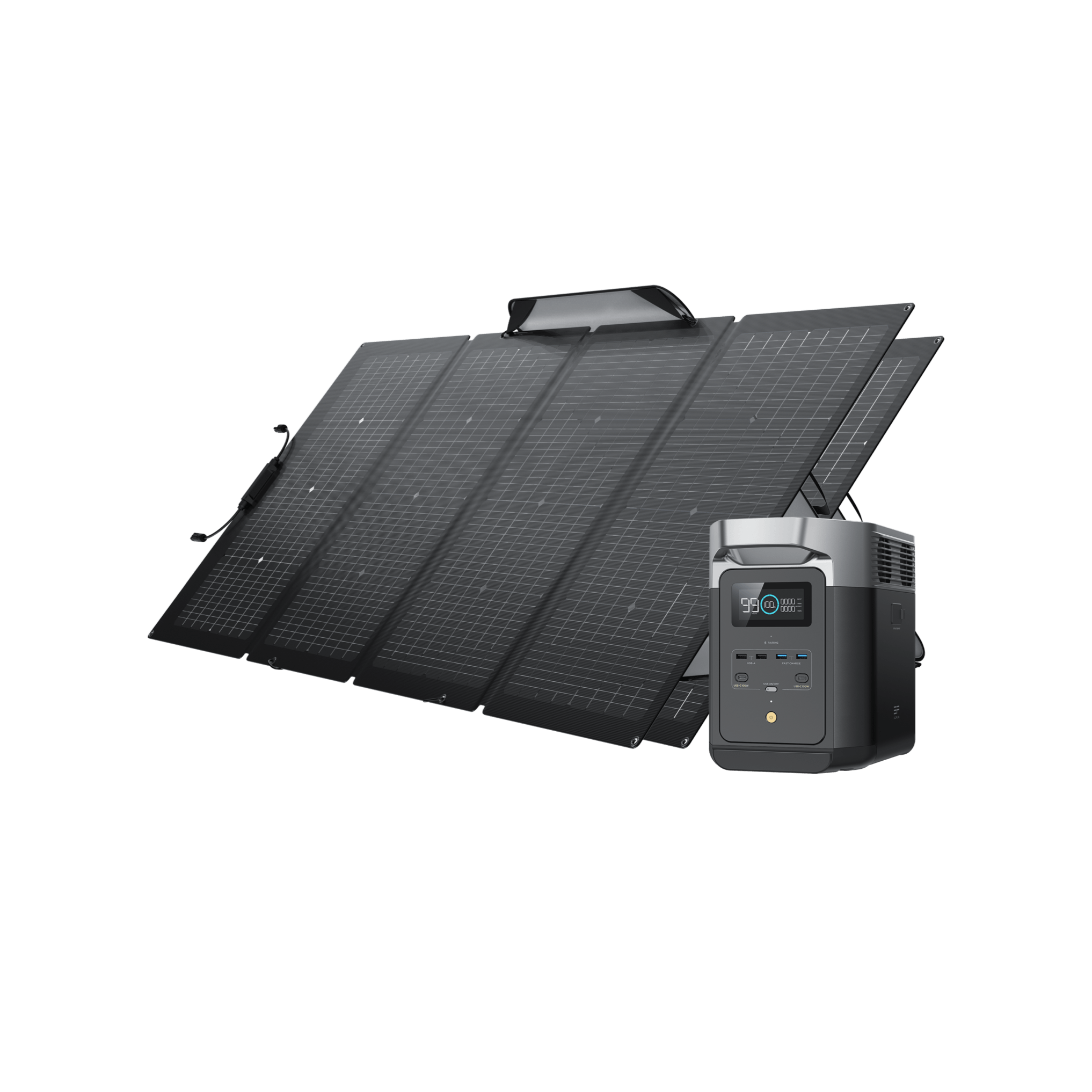 Generatore solare EcoFlow DELTA 2 (FV 220 W) Portable Power EcoFlow 1*220W + DELTA 2  