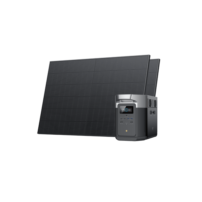 Generatore solare EcoFlow DELTA Max (rigido PV 400 W*2)  EcoFlow Europe DELTA Max 2000 Without Extra Battery 