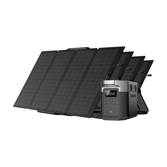 Generatore solare EcoFlow DELTA Max (FV 160 W） Bundles EcoFlow DELTA Max 1600 4 