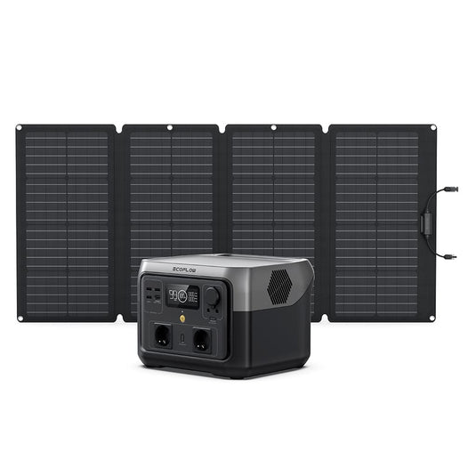 Generatore solare EcoFlow RIVER 2 Max (FV 160 W) – EcoFlow Italia