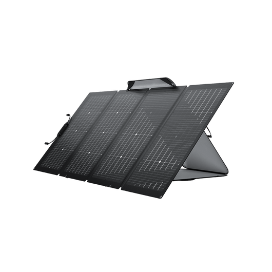 Pannello solare portatile bifacciale da 220 W EcoFlow Solar Panels EcoFlow Pannello Solare Bifacciale Portatile da 220W  